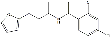 [1-(2,4-dichlorophenyl)ethyl][4-(furan-2-yl)butan-2-yl]amine 结构式