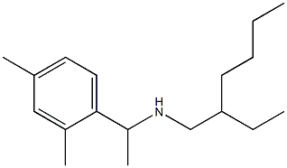 [1-(2,4-dimethylphenyl)ethyl](2-ethylhexyl)amine 结构式