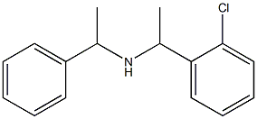 [1-(2-chlorophenyl)ethyl](1-phenylethyl)amine 结构式