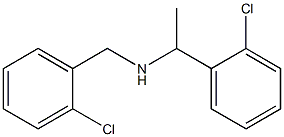 [1-(2-chlorophenyl)ethyl][(2-chlorophenyl)methyl]amine 结构式