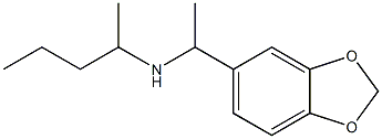 [1-(2H-1,3-benzodioxol-5-yl)ethyl](pentan-2-yl)amine 结构式