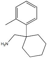 [1-(2-methylphenyl)cyclohexyl]methanamine 结构式