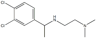[1-(3,4-dichlorophenyl)ethyl][2-(dimethylamino)ethyl]amine 结构式