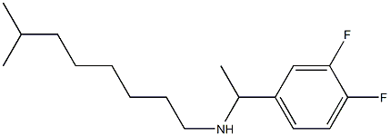 [1-(3,4-difluorophenyl)ethyl](7-methyloctyl)amine 结构式