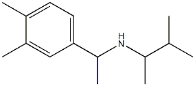 [1-(3,4-dimethylphenyl)ethyl](3-methylbutan-2-yl)amine 结构式