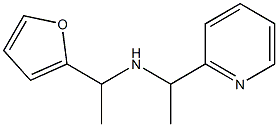 [1-(furan-2-yl)ethyl][1-(pyridin-2-yl)ethyl]amine 结构式