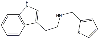 [2-(1H-indol-3-yl)ethyl](thiophen-2-ylmethyl)amine 结构式