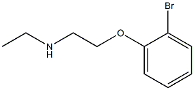 [2-(2-bromophenoxy)ethyl](ethyl)amine 结构式