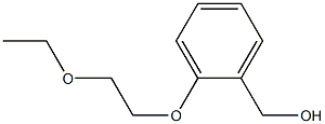 [2-(2-ethoxyethoxy)phenyl]methanol 结构式