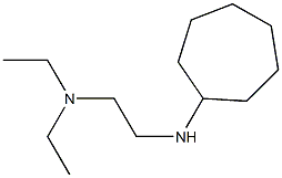[2-(cycloheptylamino)ethyl]diethylamine 结构式