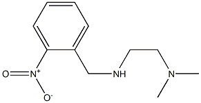 [2-(dimethylamino)ethyl][(2-nitrophenyl)methyl]amine 结构式