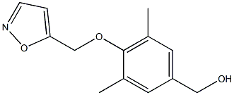 [3,5-dimethyl-4-(1,2-oxazol-5-ylmethoxy)phenyl]methanol 结构式