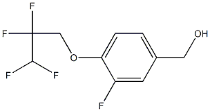 [3-fluoro-4-(2,2,3,3-tetrafluoropropoxy)phenyl]methanol 结构式