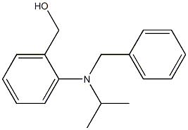 {2-[benzyl(propan-2-yl)amino]phenyl}methanol 结构式
