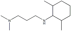 {3-[(2,6-dimethylcyclohexyl)amino]propyl}dimethylamine 结构式