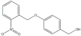 {4-[(2-nitrophenyl)methoxy]phenyl}methanol 结构式