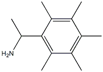 1-(2,3,4,5,6-pentamethylphenyl)ethan-1-amine 结构式