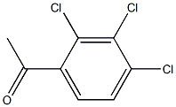 1-(2,3,4-trichlorophenyl)ethan-1-one 结构式