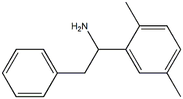 1-(2,5-dimethylphenyl)-2-phenylethan-1-amine 结构式