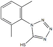 1-(2,6-dimethylphenyl)-1H-1,2,3,4-tetrazole-5-thiol 结构式