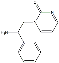 1-(2-amino-2-phenylethyl)pyrimidin-2(1H)-one 结构式