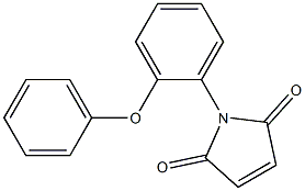 1-(2-phenoxyphenyl)-2,5-dihydro-1H-pyrrole-2,5-dione 结构式