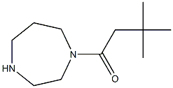 1-(3,3-dimethylbutanoyl)-1,4-diazepane 结构式