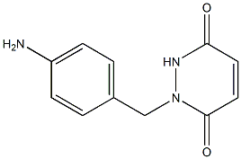 1-(4-aminobenzyl)-1,2-dihydropyridazine-3,6-dione 结构式