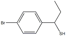 1-(4-bromophenyl)propane-1-thiol 结构式
