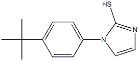 1-(4-tert-butylphenyl)-1H-imidazole-2-thiol 结构式