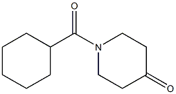 1-(cyclohexylcarbonyl)piperidin-4-one 结构式