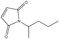 1-(pentan-2-yl)-2,5-dihydro-1H-pyrrole-2,5-dione 结构式