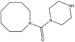 1-(piperazin-1-ylcarbonyl)azocane 结构式