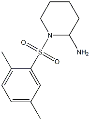 1-[(2,5-dimethylbenzene)sulfonyl]piperidin-2-amine 结构式