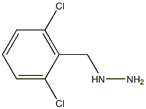 1-[(2,6-dichlorophenyl)methyl]hydrazine 结构式