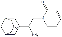 1-[2-(1-adamantyl)-2-aminoethyl]pyridin-2(1H)-one 结构式