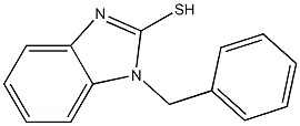 1-benzyl-1H-1,3-benzodiazole-2-thiol 结构式