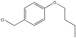 1-butoxy-4-(chloromethyl)benzene 结构式