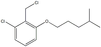 1-chloro-2-(chloromethyl)-3-[(4-methylpentyl)oxy]benzene 结构式