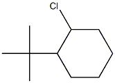 1-tert-butyl-2-chlorocyclohexane 结构式