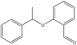 2-(1-phenylethoxy)benzaldehyde 结构式