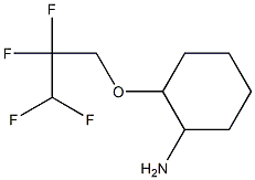 2-(2,2,3,3-tetrafluoropropoxy)cyclohexan-1-amine 结构式