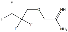 2-(2,2,3,3-tetrafluoropropoxy)ethanimidamide 结构式