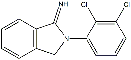 2-(2,3-dichlorophenyl)-2,3-dihydro-1H-isoindol-1-imine 结构式