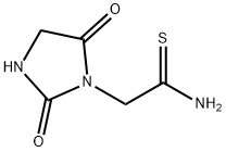 2-(2,5-dioxoimidazolidin-1-yl)ethanethioamide 结构式