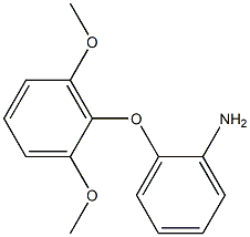 2-(2,6-dimethoxyphenoxy)aniline 结构式