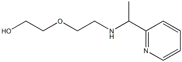 2-(2-{[1-(pyridin-2-yl)ethyl]amino}ethoxy)ethan-1-ol 结构式