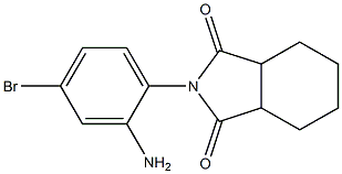 2-(2-amino-4-bromophenyl)-octahydro-1H-isoindole-1,3-dione 结构式