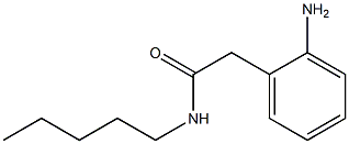 2-(2-aminophenyl)-N-pentylacetamide 结构式