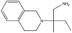 2-(3,4-dihydroisoquinolin-2(1H)-yl)-2-methylbutan-1-amine 结构式
